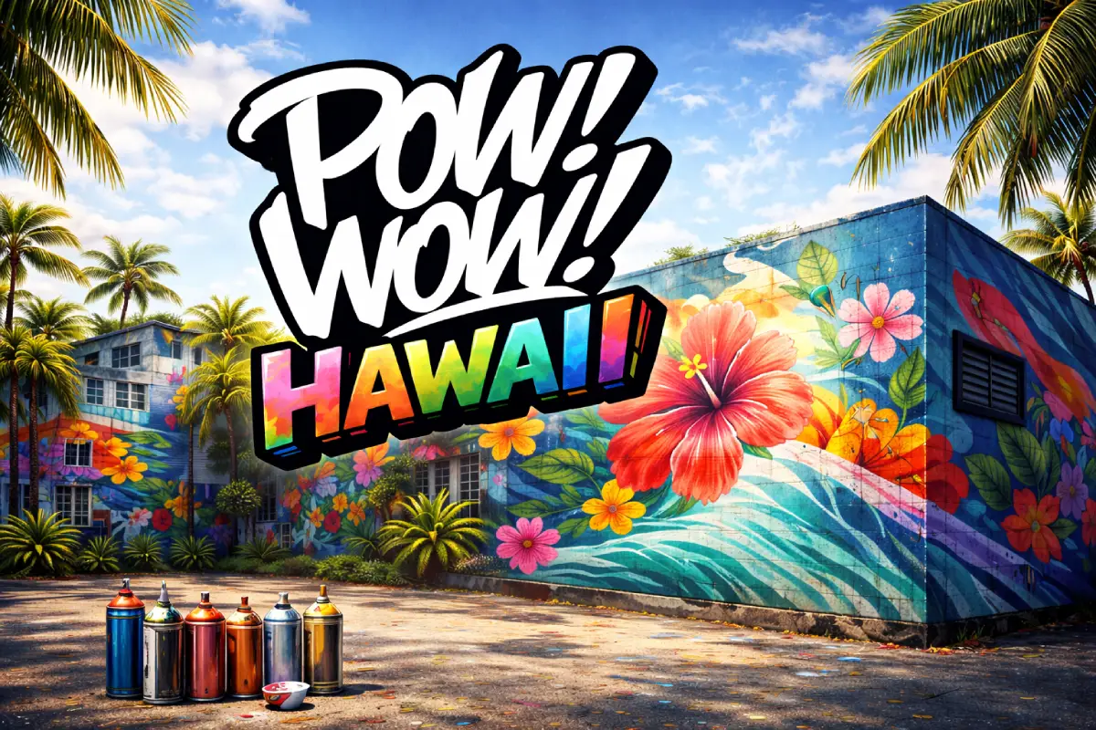 POW WOW HAWAII Graffiti Festival