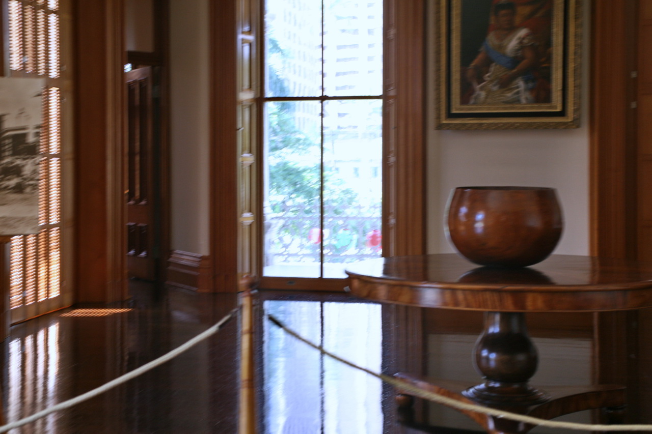 Room where Queen Liliʻuokalani was imprisoned in ʻIolani Palace